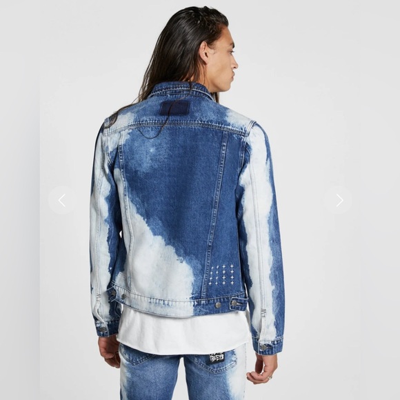 KSUBI Men’s Classic Jean Jacket, The Heavens - Picture 2 of 16